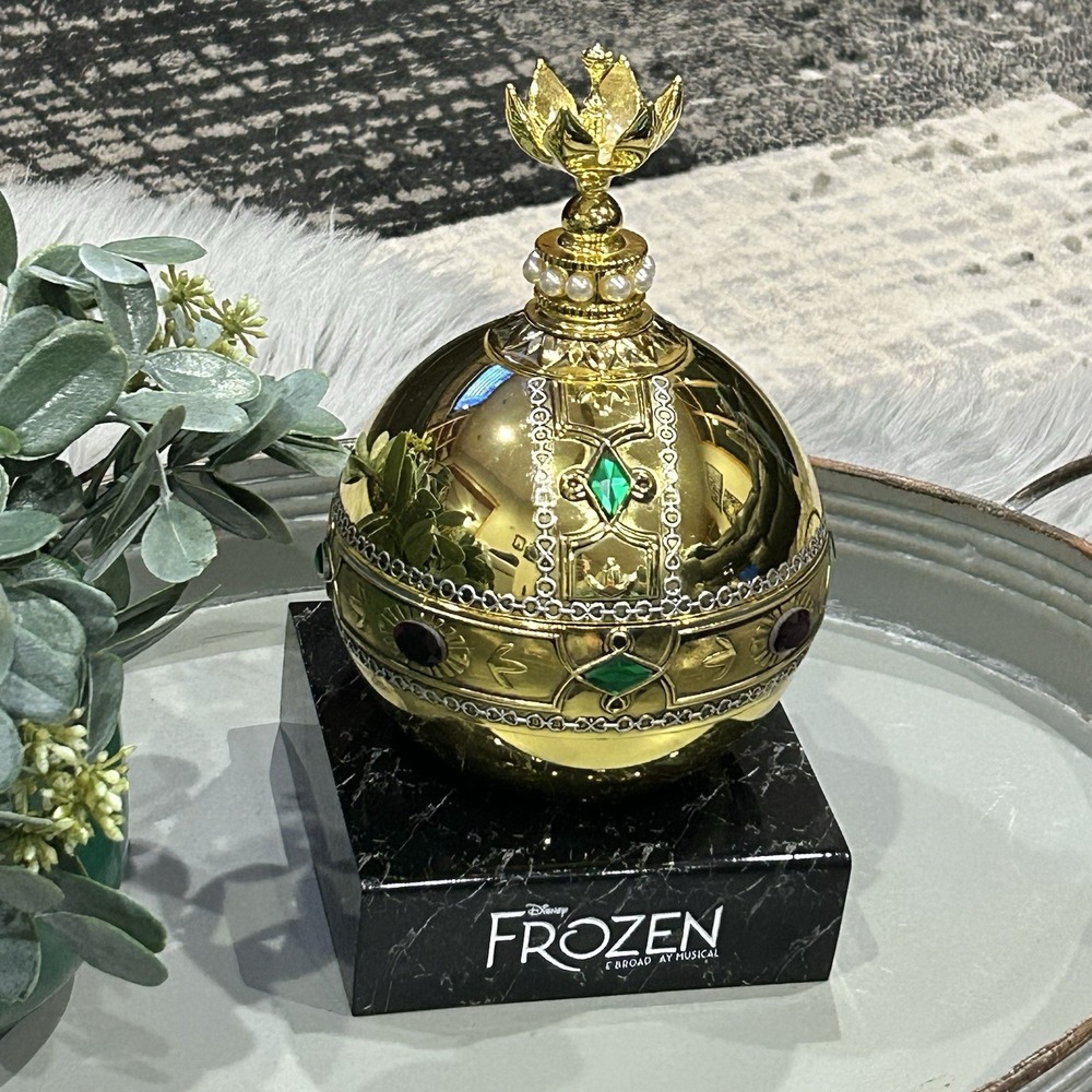 Frozen-Broadway Elsa Coronation Orb Jewelry Box & Base Limited Edition Retired